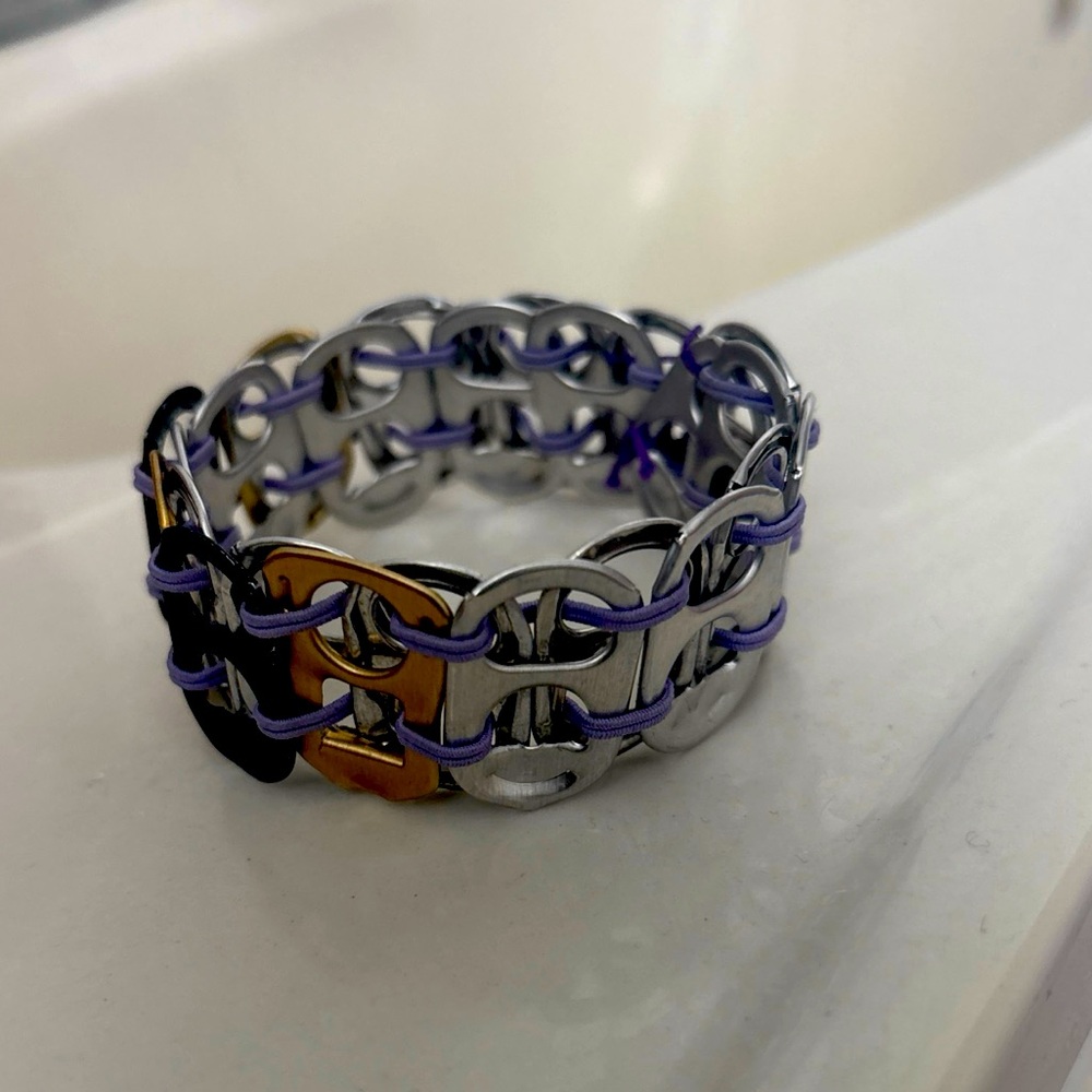 Vintage Soda tab bracelet